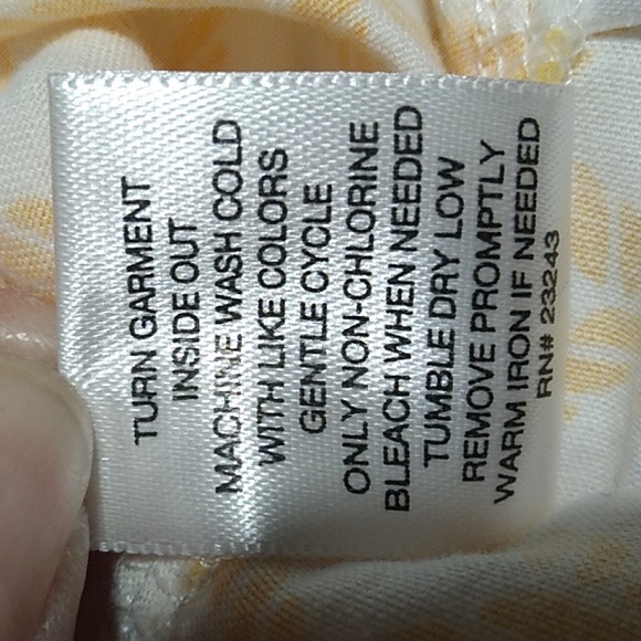 7th Avenue New York & Company Half Button Pull Over Blouse Sz.M - Picture 11 of 12